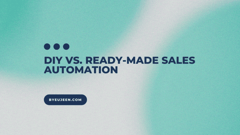 DIY vs. Ready-made Sales Automation: Which is Best for You in 2024?