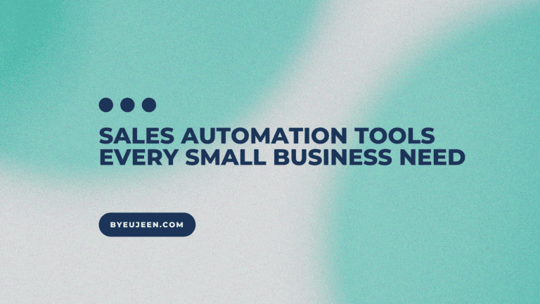 Best Sales Automation Tools Every Small Business Need in 2024